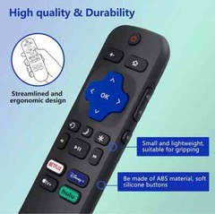 2pack Remote Control Replacement for All Roku TV TCL/Hisense/Onn Roku