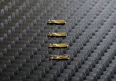 High Quality 24K Gold Plated Connector Clips for Phono Cartridge Pins NEW