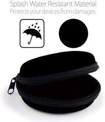 Earphone Case Headphone Earbud Hard Protective Carrying Case Bag