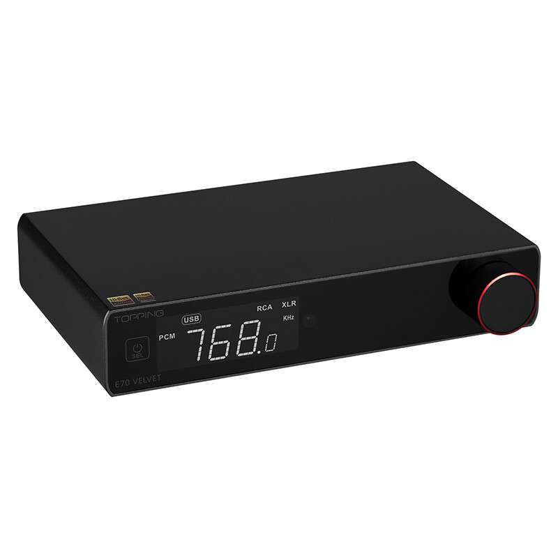 TOPPING E70 VELVET AK4191 AK4499EX USB DAC XMOS XU316 Bluetooth 5.1 LDAC Decoder