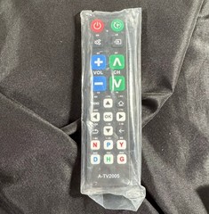 Big Button Universal TV Remote Simple Easy to Use, Works With Major TV Brands