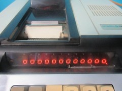 AWESOME VINTAGE SPERRY REMINGTON MODEL 1218 1973 PRINTING CALCULATOR VERY RARE