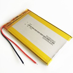 3.7V 3000mAh 505080 Lipo Polymer Rechargeable Battery For DVD Camera Tablet PC