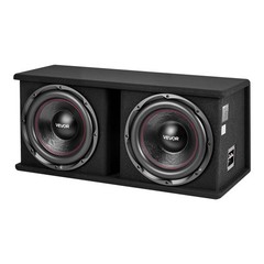 VEVOR Subwoofer Bass Package Dual Car Audio Subwoofer and Amp Package 1200W RMS