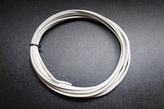 10 GAUGE WIRE 25 FT WHITE PRIMARY STRANDED COPPER AUTOMOTIVE POWER BATTERY AWG