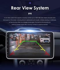 10.1” Android 12 8+128GB Rotatable QLED Car Stereo Radio GPS Wifi Double 2 DIN