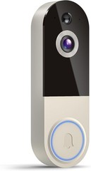 Wireless Video Doorbell Camera 1080p with Clear Night Vision for Front Door