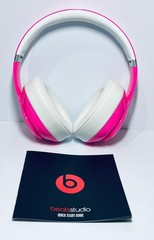 Beats by Dr. Dre STUDIO 2 WiIRED Ear Headphones PINK GLOSSY USA FAST SHIP