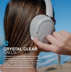 JLab JBuds Lux Active Noise Cancelling Bluetooth Headphones Cloud White