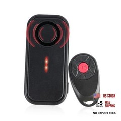 113dB Car Alarm System Anti-Theft Bike Alarm IP66 Waterproof Vibration Sensor