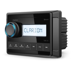 Clarion CMM-20 Marine Source Unit with LCD Display, IP66 Weatherproof Rating,…