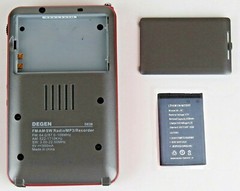 DEGEN DE28 Rechargeable AM FM ShortWave Radio Voice Recorder MP3 Player