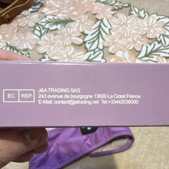 VOEROU Bluetooth Sleep Headphones Adjustable Headband Purple Wireless