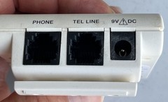 Southern Telecom Caller ID – Model SID01 w/Power Supply, White Case, Working