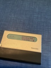 RARE Vintage Toshiba SD Personal Mobile Audio Player MEA110 16mb Memory Card HTF