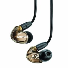 Shure SE535 Headphone Human Voice 3.5mm Sound Isolating SE 535 Replace Earphone