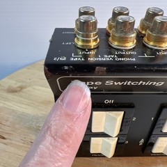 QED 3 Way Tape Switching Unit Parts Only. See Pictures