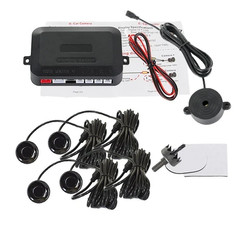 4-Sensor 22mm Car Parking Sensor Kit with Buzzer and Sound Alert System 12V