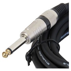 15ft Instrument Guitar Audio Speaker Cable 6.35mm 1/4″ to 1/4″ Mono Male Cord