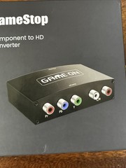 GameStop component to HD Converter 1080P Geeknet Brand New Plug And Play