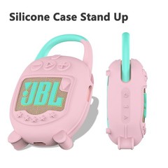 Silicone Cover and Hard Carrying Case for JBL Clip 5 Portable Bluetooth Speaker,