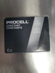 Duracell Procell Constant C12 Alkaline Batteries For Low Drain Devices 12 Count
