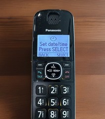 Panasonic KX-TGEA60 Cordless Expansion Handset Phone For KX-TG3833M (Open Box)