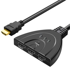 3 Port HDMI Splitter Cable 1080P Switch Switcher HUB Adapter HDTV PS4 Xbox US