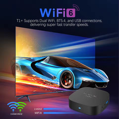 Android 16 TV Box 8GB RAM 128GB ROM 8K UHD WLAN Bluetooth RK3518 Media Player