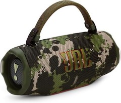JBL Charge 6 Portable Waterproof Bluetooth Speaker with Carrying Strap (Camo)