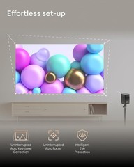 Mogo 2 Pro (New) 1080P Portable Projector, Google TV with Licensed Netflix, with