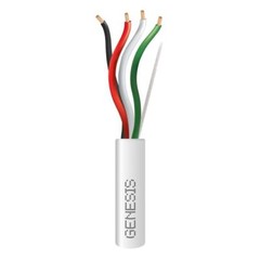 6ft-50’FT Pure Copper BiWire Speaker USA Cable 1 Pair, 2x11AWG to 4X14AWG Banana