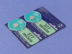 Murata 377 SR626SW Watch Battery 2Pcs