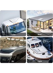 XLTTYWL Starlink Mini Flat Mount for RV Roof Wood Metal Plastic Vehicle Rails
