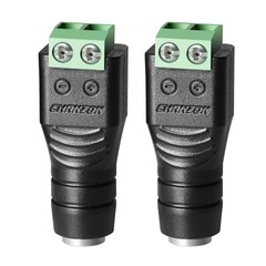 CHANZON Female 10 Pcs 12V 5.5mm x 2.1mm DC Power 40mm*15m*13mm, 10