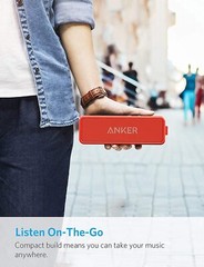 Anker Soundcore2 Portable Bluetooth Speaker Outdoor BassUp Stereo Pairing|Refurb