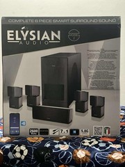 Elysian Audio Model 2 Complete 6 Piece Smart Surround Sound SEALED! BRAND NEW!