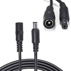 3/5/10m DC 12V Power Extension Cable Cord 5.5×2.1mm Plug Wire for CCTV Camera