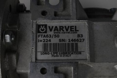 VARVEL FTA63/50 B3 (RATIO I=224) (GEARBOX) – 6 months warranty