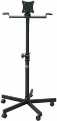 Audio2000’S AST420X LCD Monitor Karaoke Stand with wheels, Black -New,Other