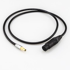 Oyaide DC plugs DC 2.5 DC2.1 to Neutrik XLR(F) HIFI DC Cable for HDPLEX 200W