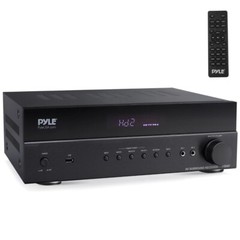 Pyle Hi-Fi Wireless BT Home Theater Receiver – 5.2 Channel, 1000W MAX