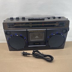 ION Audio Retro Glow Black / Gold – Translucent Bluetooth Cassette Boombox