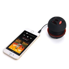 Mini Portable Black Speakers Lightweight Plug and Play 10 Hours Playback