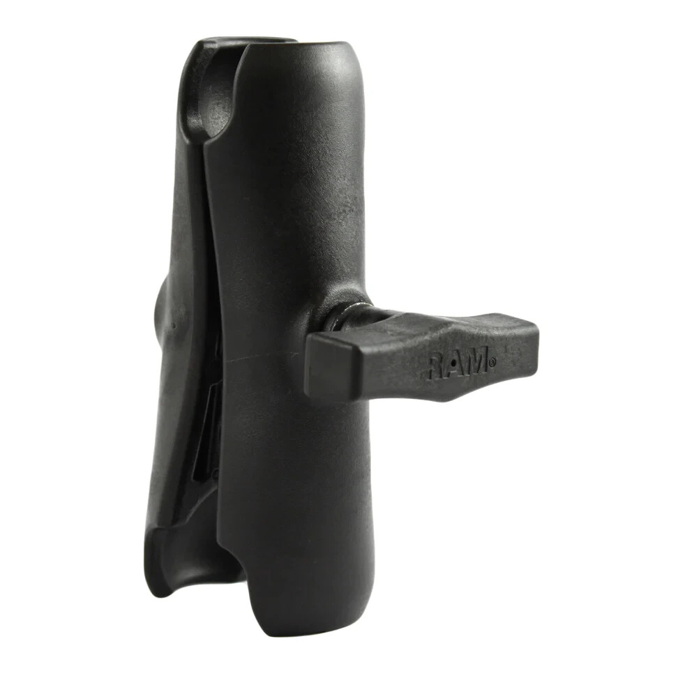 RAM Mount Plastic 1.5” Ball 4.63″ Double Socket Medium Sized Arm RAP-201U