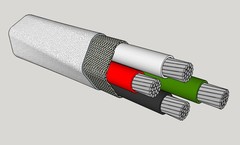Nerve Audio Axon 18 Bi-wire Silver Bulk Speaker cable 18 AWG