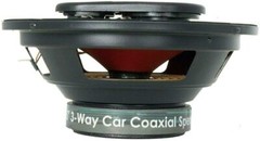 4X Audiobank 6.5″ 800 Watts Max Power 4-Way Red Car Audio Stereo Coaxial Speaker
