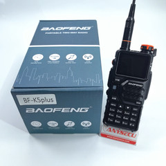 Baofeng K5PLUS 10W AM FM UHF VHF Multi Band Amateur Radio NOAA BF-K5PLUS