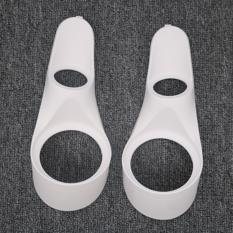 2 Pcs ABS Car Audio Speaker A Column Tweeter Bracket Gasket Adapters