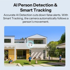 SONOFF Outdoor Wifi Smart Security Cameras 2K HD AI Human Detection Night Vision